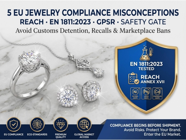 5 EU Jewelry Compliance Misconceptions for 925 Silver (REACH & EN 1811:2023 Official Guide)