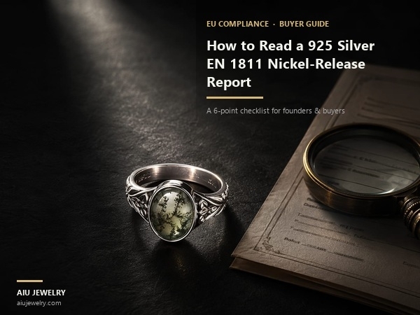 How to Read a 925 Silver EN 1811 Nickel-Release Report: A Buyer‘s Checklist for EU Compliance