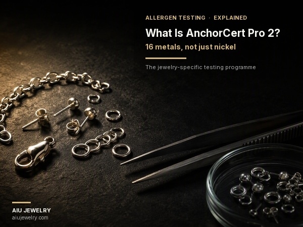 What Is AnchorCert Pro 2? The Jewelry-Specific Allergen Testing Programme Explained