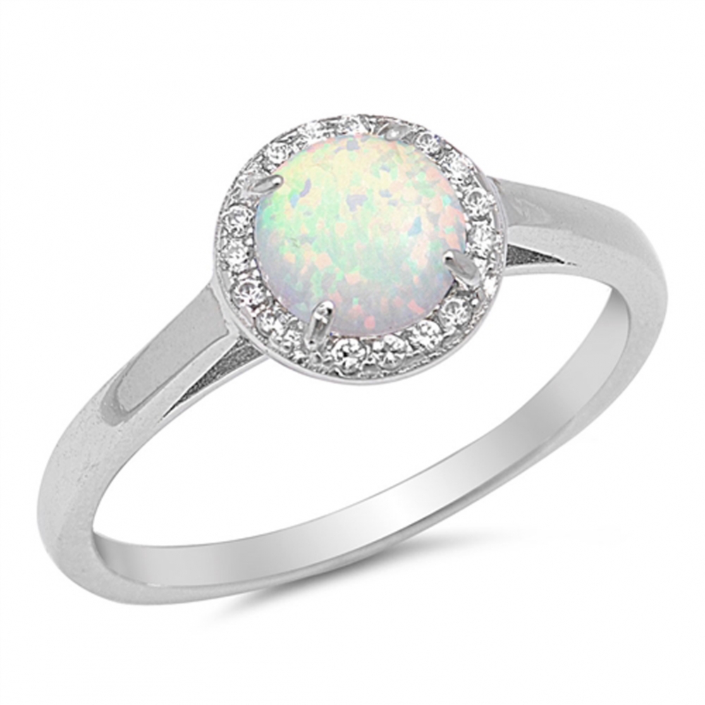  925 sterling silver halo ring