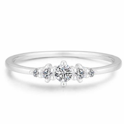Manufacture  women jewelry eternity ring silver