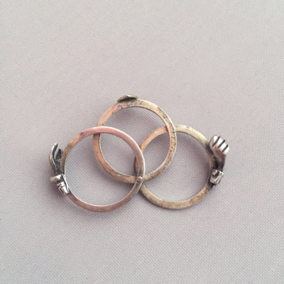 925 sterling silver vintage ring