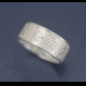 black antique engraved paslm hebrew jerusalem holy father sterling silver ring