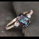 Alexandrite ring GIA Lab-Alexandrite ring Lab Alexandrite jewelry 925 sterling silver women ring